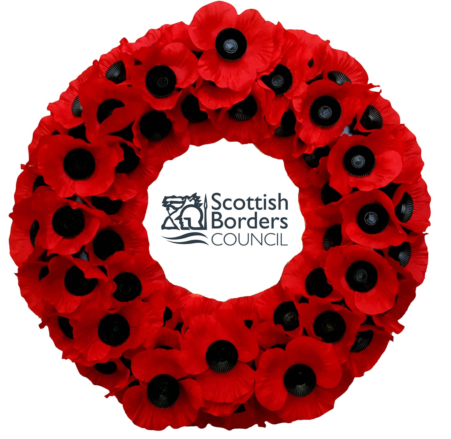 No. 2 Wreath Scottish Borders Council (17")