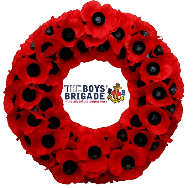 No. 2 Wreath Boys Brigade The Adventure Begins Here (17")
