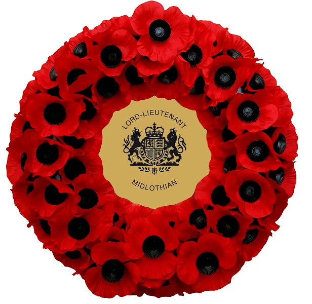 No. 2 Wreath Lord Lieutenant of Midlothian (17")