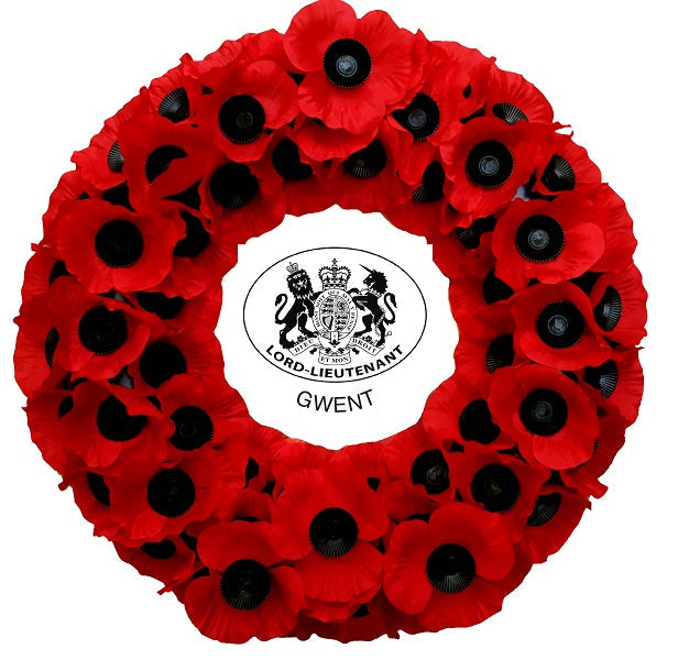 No. 2 Wreath Lord Lieutenant of Gwent (17")