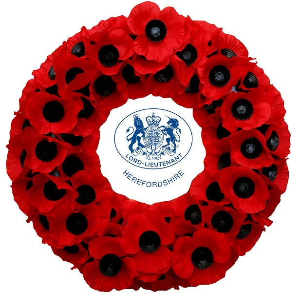 No. 2 Wreath Lord Lieutenant of Herefordshire (17")