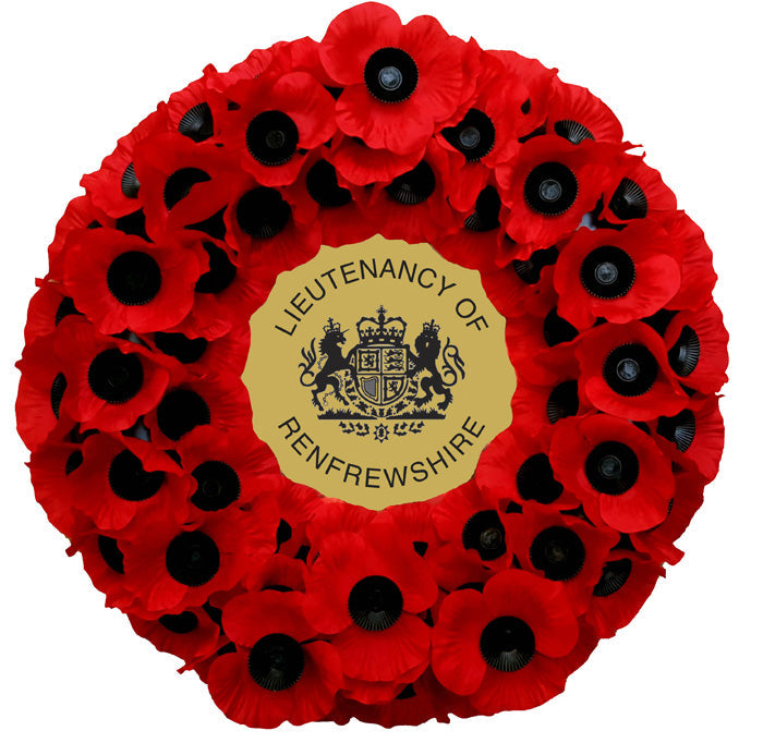 No. 2 Wreath Lieutenancy of Renfrewshire (17")