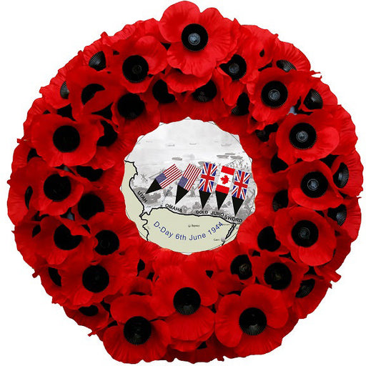No. 2 Wreath D-Day Commemoration (17")