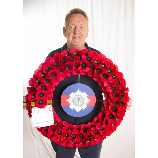 No. 8 Wreath (25", Blank, Add Your Own Badge)