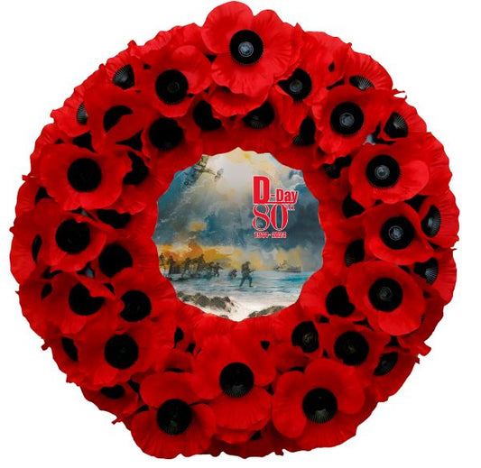 No. 2 Wreath D-Day 80th Anniversary (17")