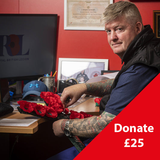 Donate £25.00 to the Lady Haig Poppy Factory