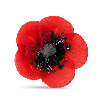 Lady Haig's Poppy Factory 100 Years Fabric Brooch