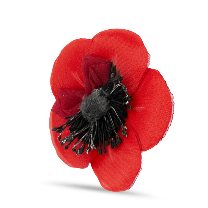 Lady Haig's Poppy Factory 100 Years Fabric Brooch