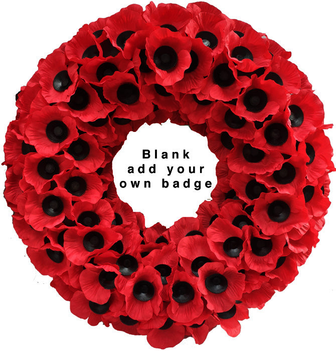 No. 7 Wreath (20", Blank, Add Your Own Badge)