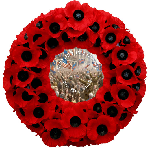 No. 2 Wreath Victory in Europe Day (17")
