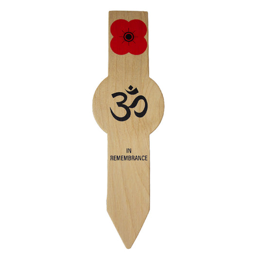 Om Printed Remembrance Symbol