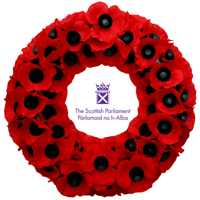 No. 2 Wreath Scottish Parliament (17")