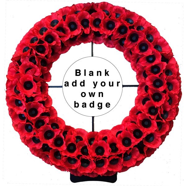 No. 8 Wreath (25", Blank, Add Your Own Badge)