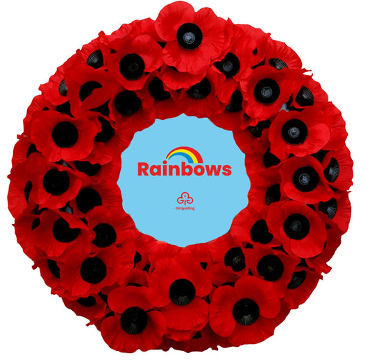 No. 2 Wreath Rainbows (17")