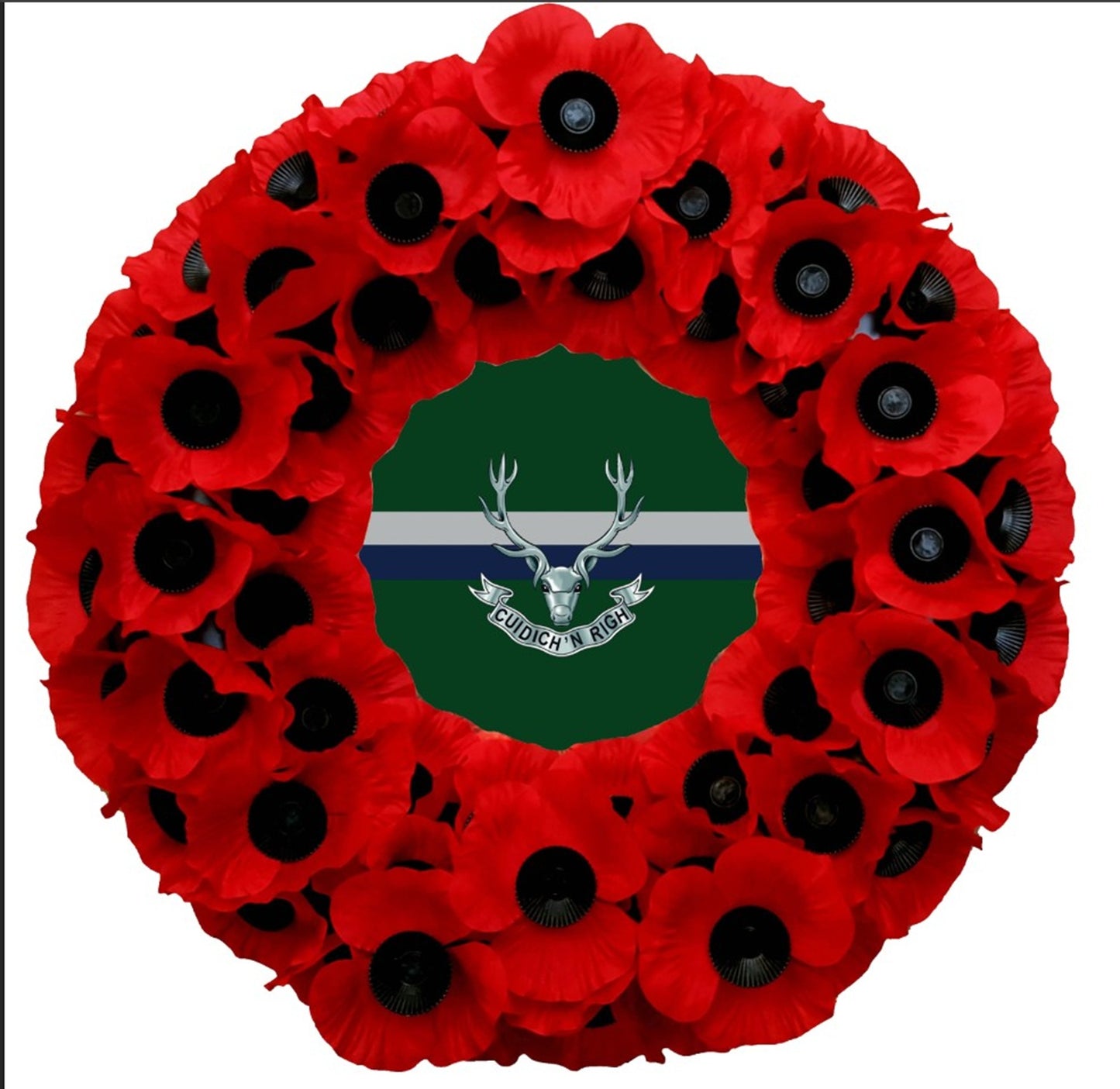 No. 2 Wreath Seaforth Highlanders (17")