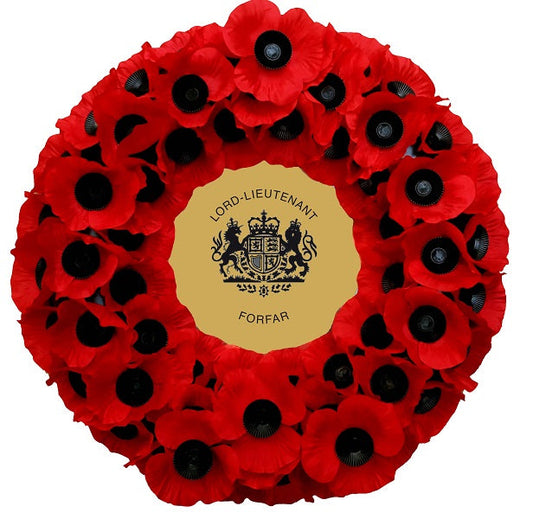 No. 2 Wreath Lord Lieutenant of Forfar (17")