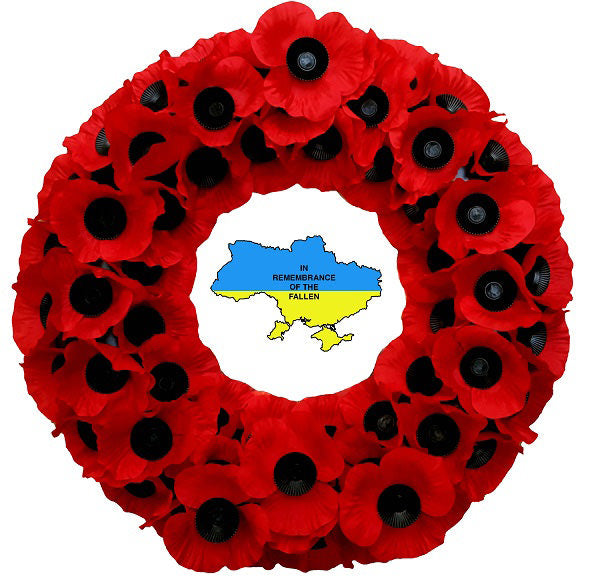 No. 2 Wreath Ukraine (17")