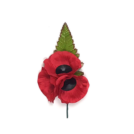 Poppy Corsage