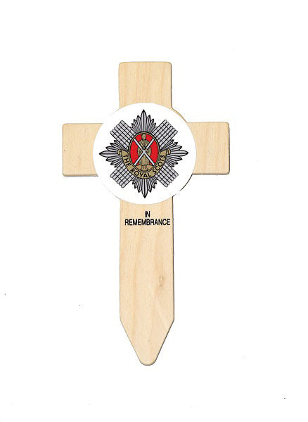 Badged Cross (7", Select Your Badge)