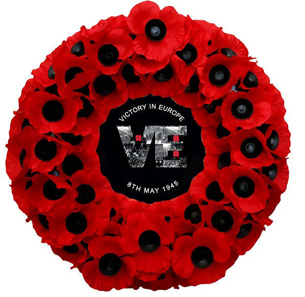 No. 2 Wreath VE Day (17")