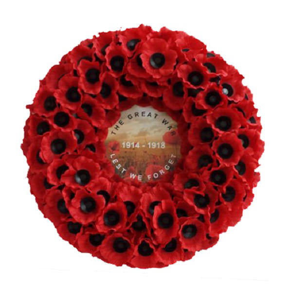 No 7 WW1 Great War Commemorative Wreath 20 Lady Haig s Poppy no-7-ww1-great-war-commemorative-wreath-20-lady-haig-s-poppy