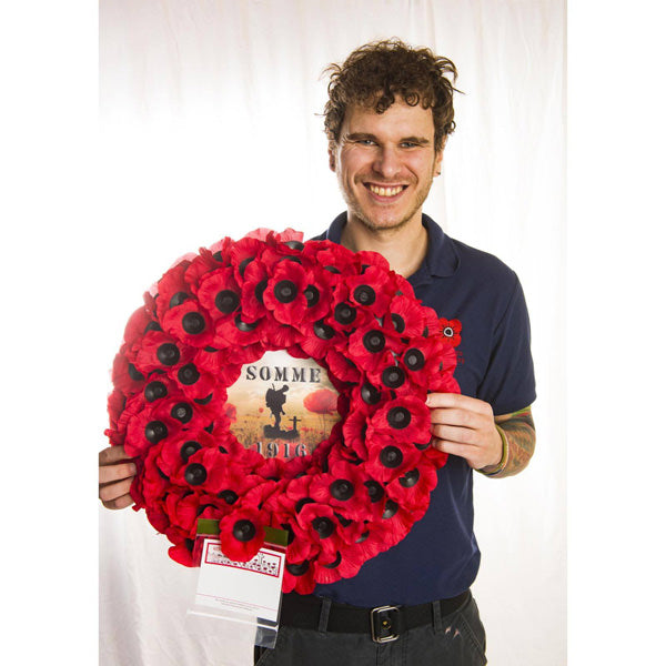 No. 7 Wreath (20", Blank, Add Your Own Badge)